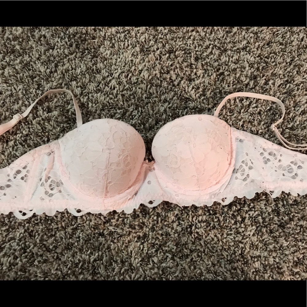 Light Pink Lace Aerie Bra